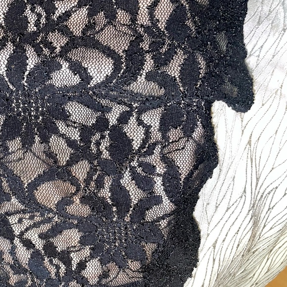 BLACK LACE COCKTAIL DRESS - Picture 4 of 6